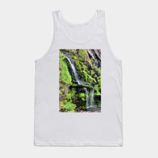 St Catherines Tor Waterfall Devon Tank Top